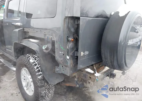 2008 Hummer H3 Suv z USA, uszkodzony, nr VIN 5GTEN43E288203497